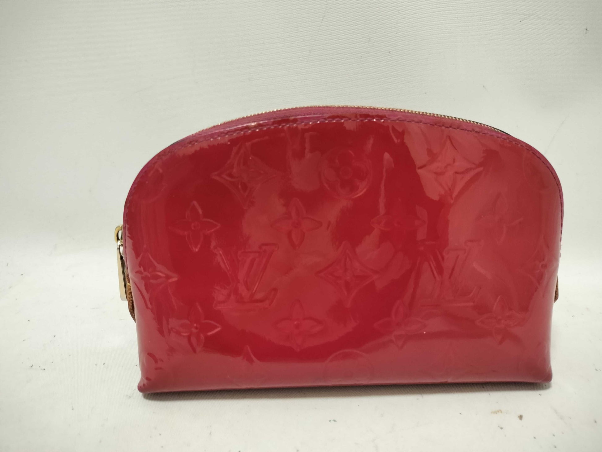 LOUIS VUITTON Louis Vuitton Verni Pochette Cosmetic Pouch