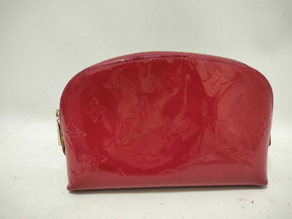 LOUIS VUITTON Louis Vuitton Verni Pochette Cosmetic Pouch