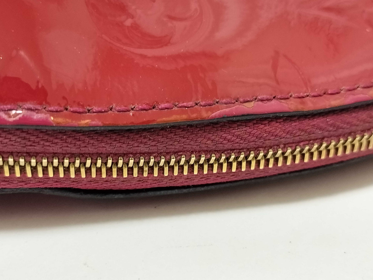 LOUIS VUITTON Louis Vuitton Verni Pochette Cosmetic Pouch