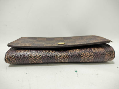 LOUIS VUITTON Damier Louis Vuitton Damier Porto Mone Vivie Dressor Wallet