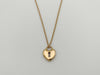 Tiffany&Co. Heartlock YG 750 3.1g Necklace 