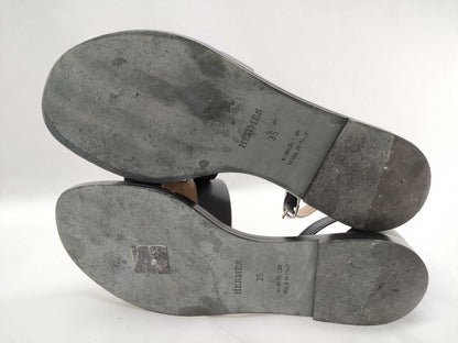 HERMES HERMES Santorini Strap Sandals 35 Sandals