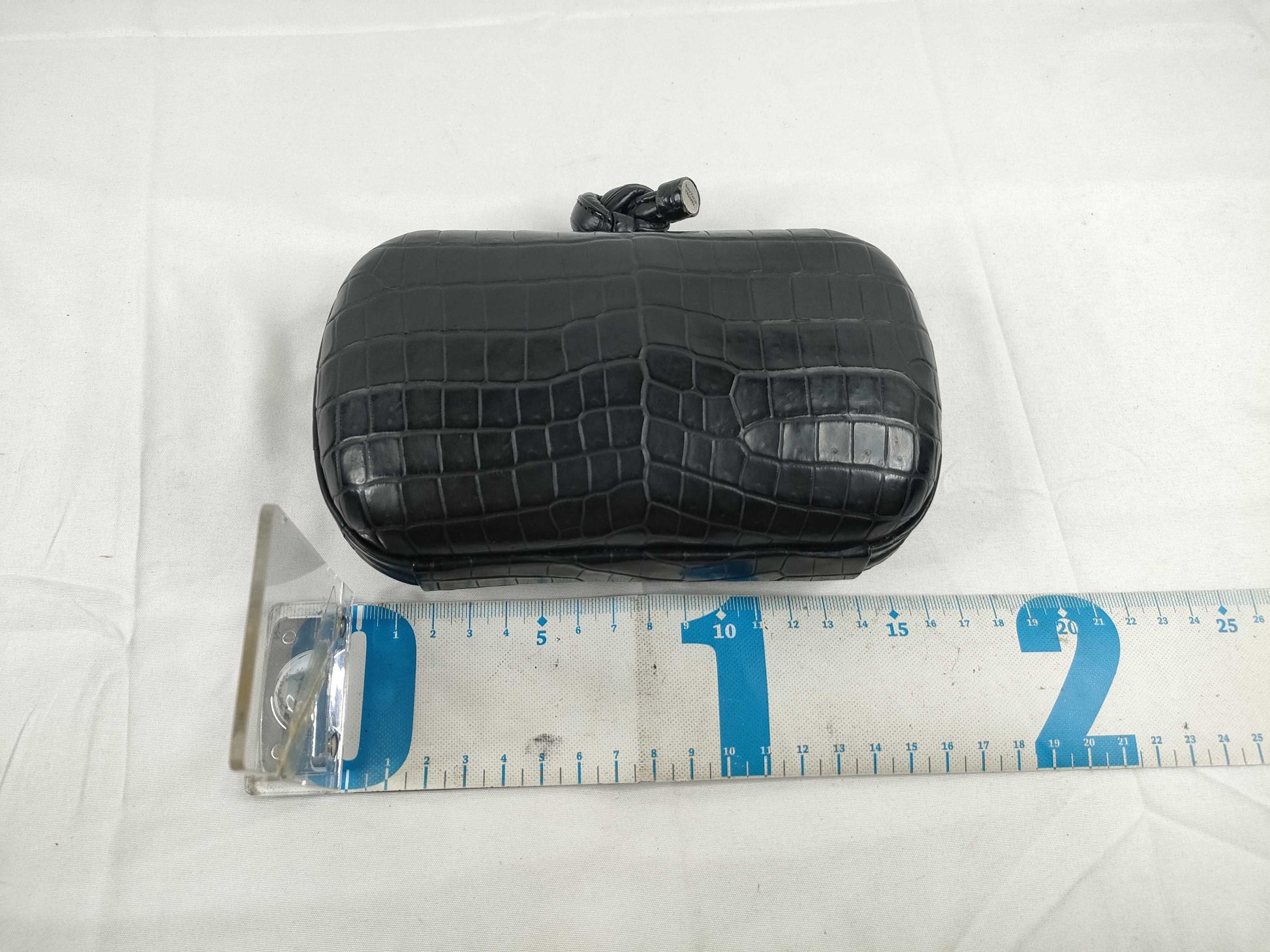 BOTTEGA VENETA BOTTEGA VENETA Bottega Veneta Knot Crocodile Croco Party Bag Clutch Bag