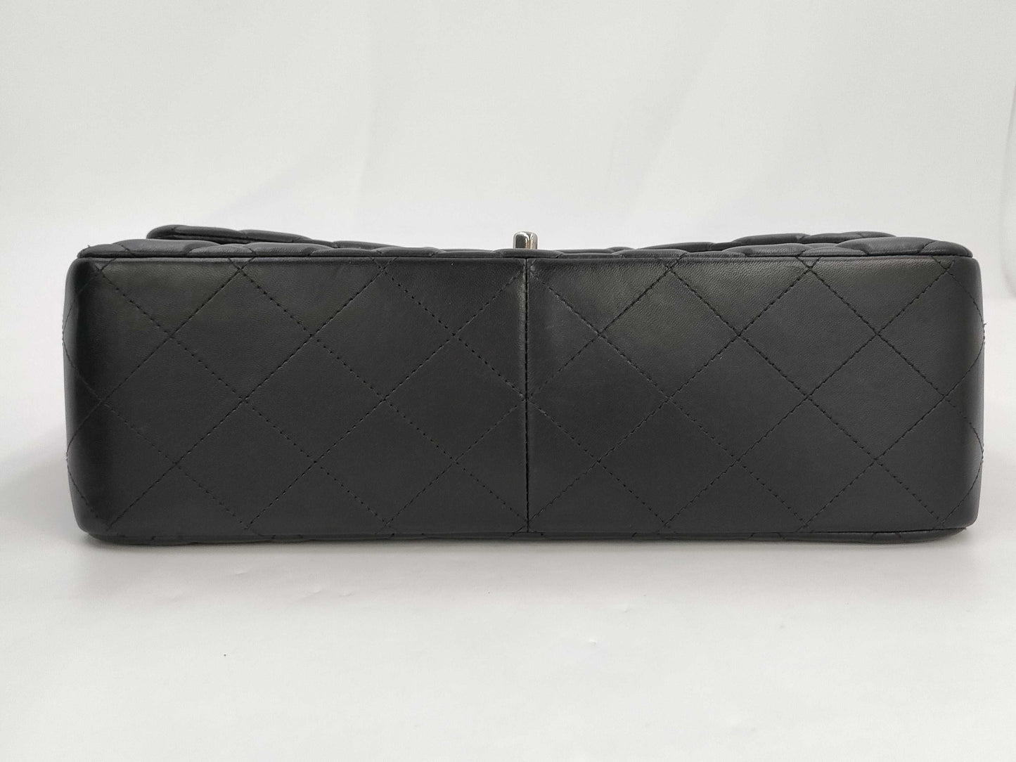 CHANEL A58600 Matlasse 30 Chain Shoulder Lambskin Black Silver Fittings W Flap 17th Shoulder Bag