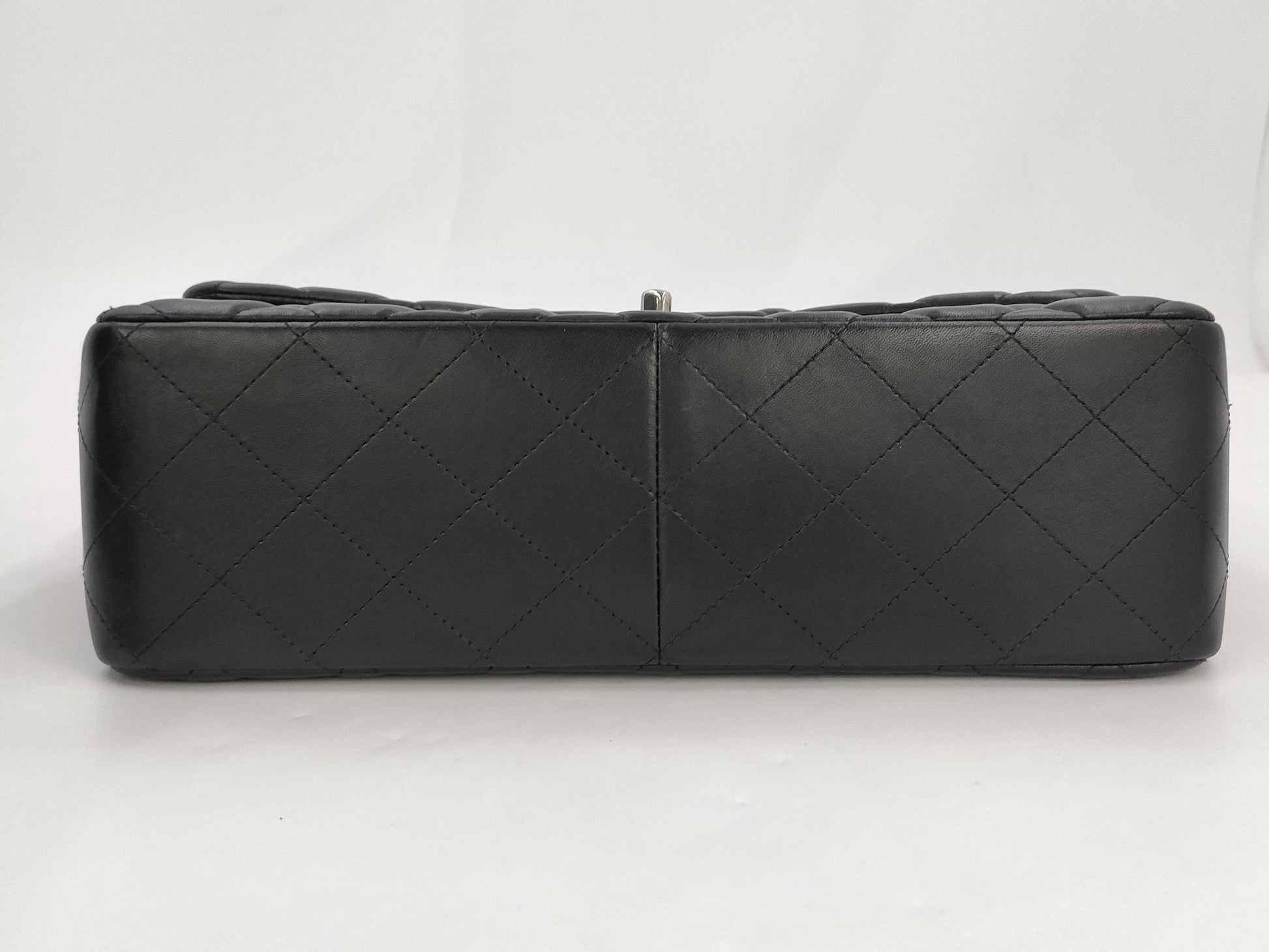 CHANEL A58600 Matlasse 30 Chain Shoulder Lambskin Black Silver Fittings W Flap 17th Shoulder Bag