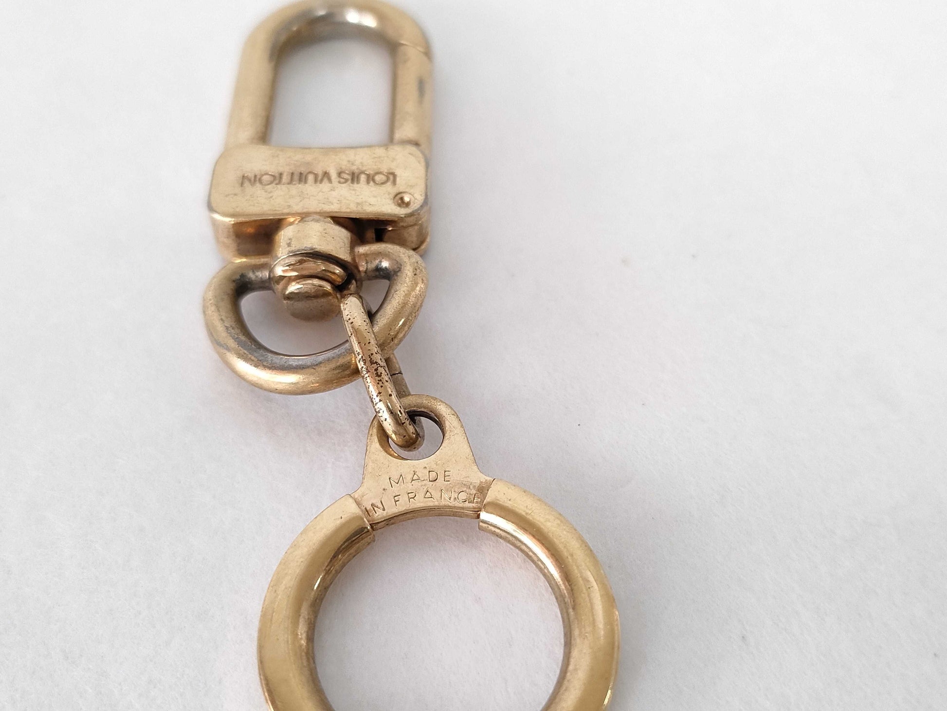 LOUIS VUITTON Louis Vuitton Anocle Keyring Keychain M62694 Keycase Keychain