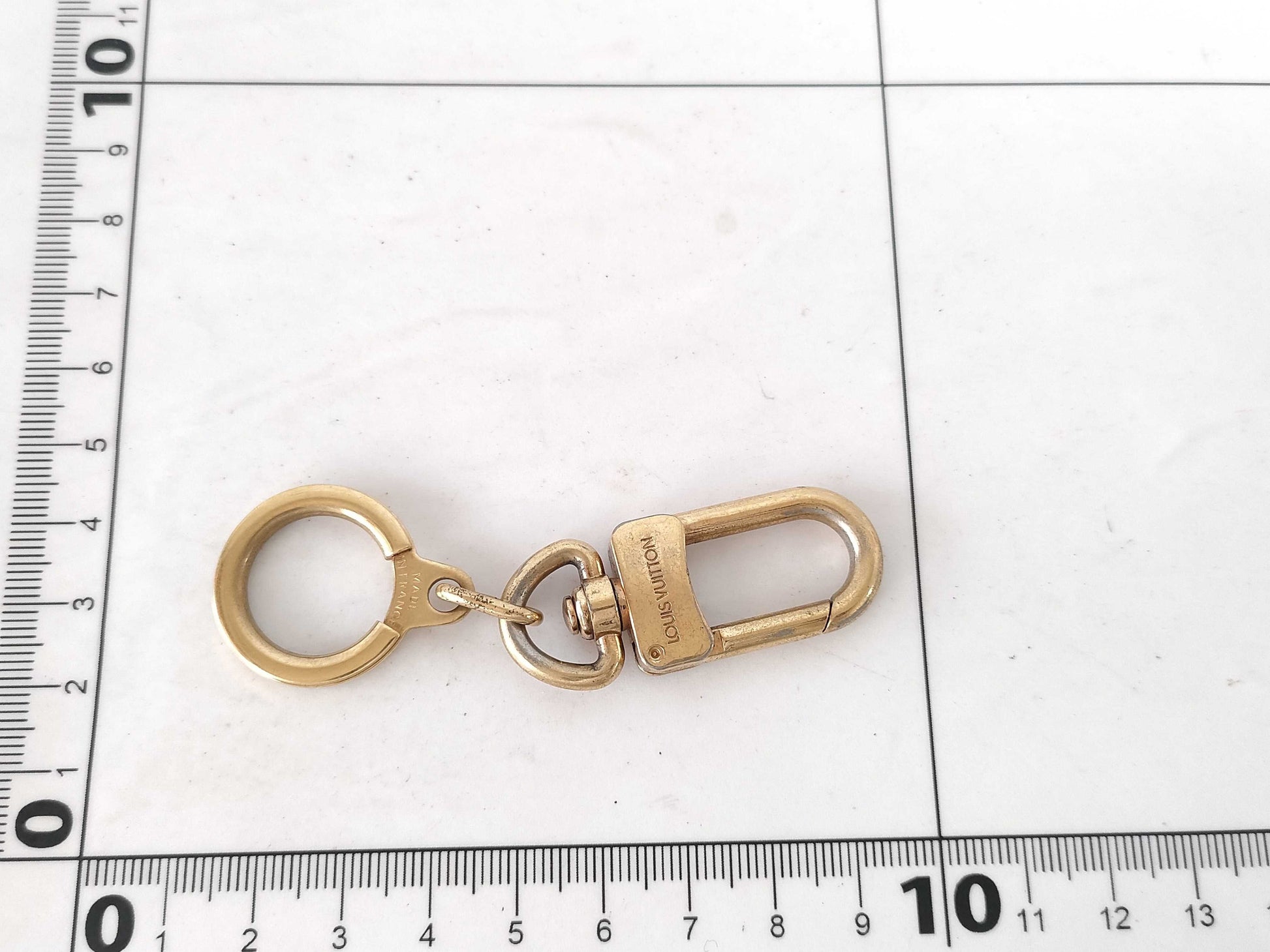 LOUIS VUITTON Louis Vuitton Anocle Keyring Keychain M62694 Keycase Keychain