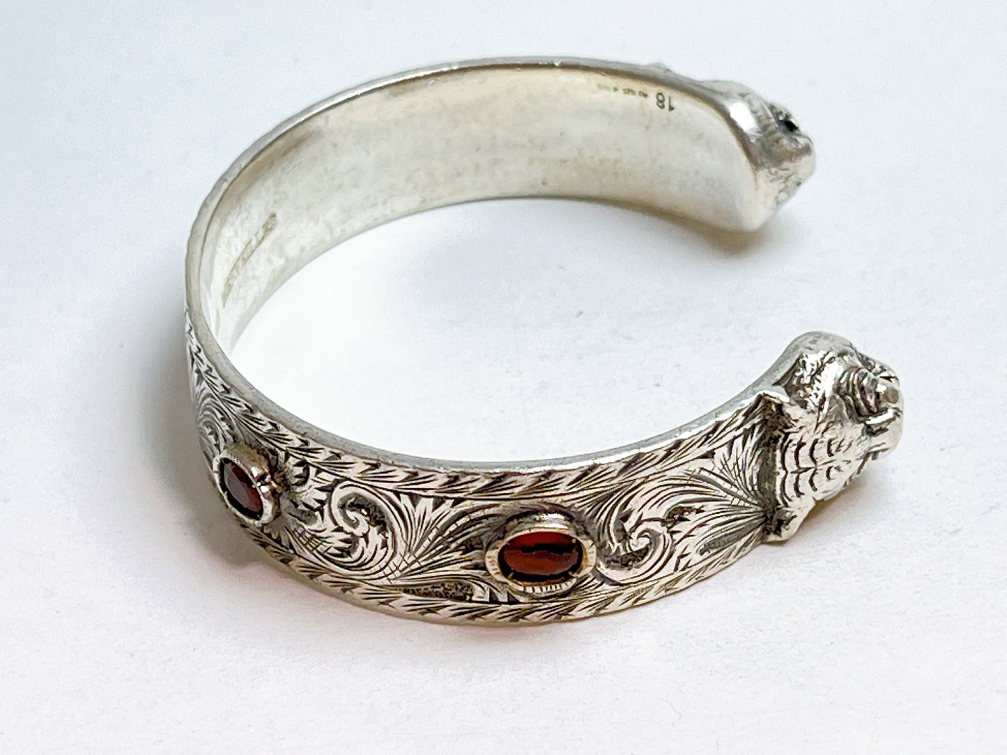 GUCCI Gucci Cathead Stone 925 Bracelet Bangle