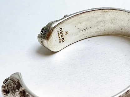 GUCCI Gucci Cathead Stone 925 Bracelet Bangle