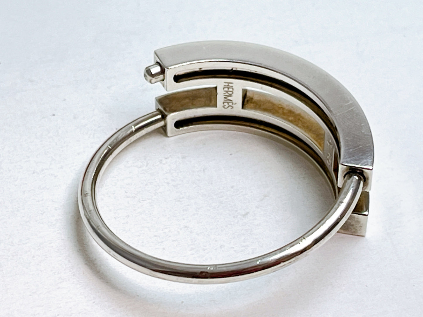 HERMES H Motif Keyring 925 Keycase Keychain