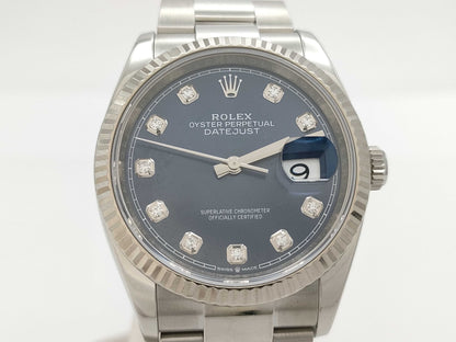 ROLEX 126234G 2982W467 Blue Dial Oyster Breath Men's Watch