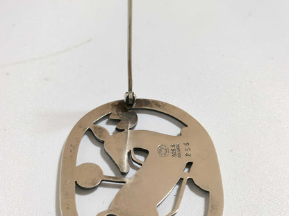 Georg Jensen GEORG JENSEN 256 Deer Brooch 925