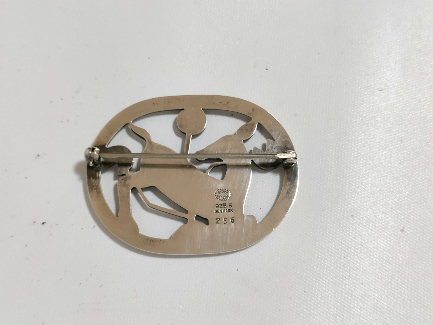 Georg Jensen GEORG JENSEN 256 Deer Brooch 925