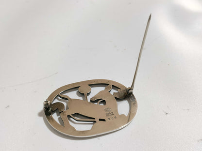 Georg Jensen GEORG JENSEN 256 Deer Brooch 925
