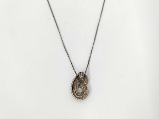 Tiffany&Co. Tiffany Twist Knot Necklace 925/Part 750 Necklace