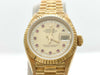 ROLEX 69178 U946083 Champagne Dial 18K Gold Women's Watch