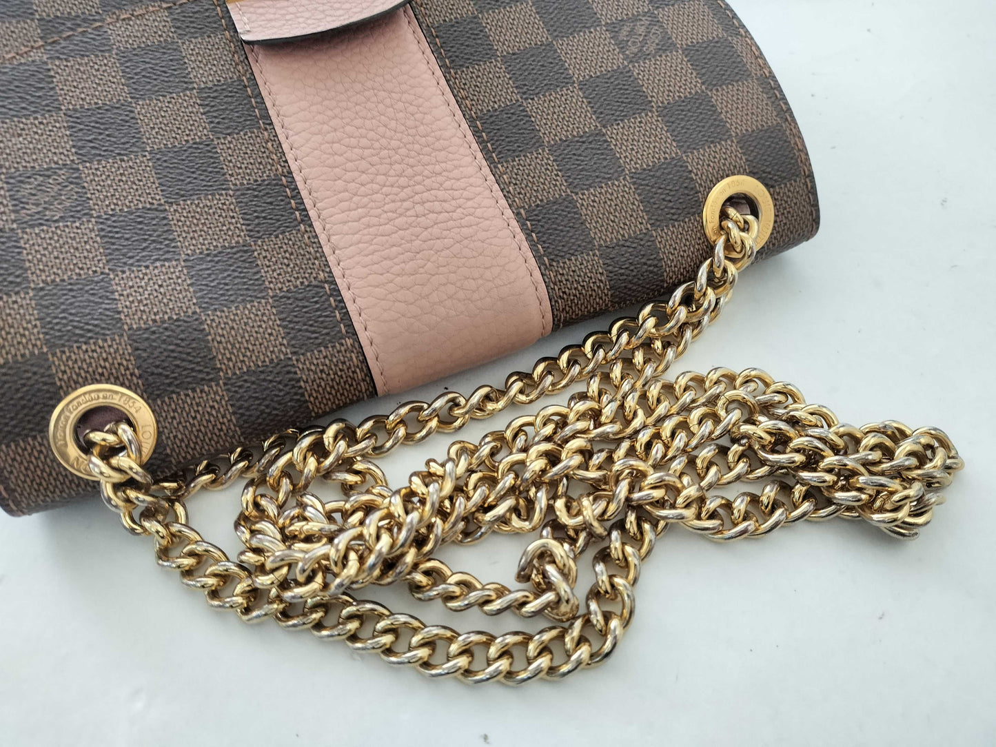 LOUIS VUITTON Vuitton N64418 Damier Wight TH4107 Shoulder Bag