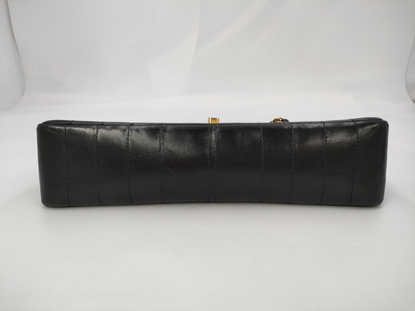 CHANEL Double Flap Chain Lambskin Shoulder Bag