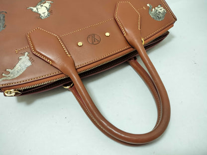 LOUIS VUITTON Vuitton M52969 Catgram City Steamer MM FO4188 Handbag