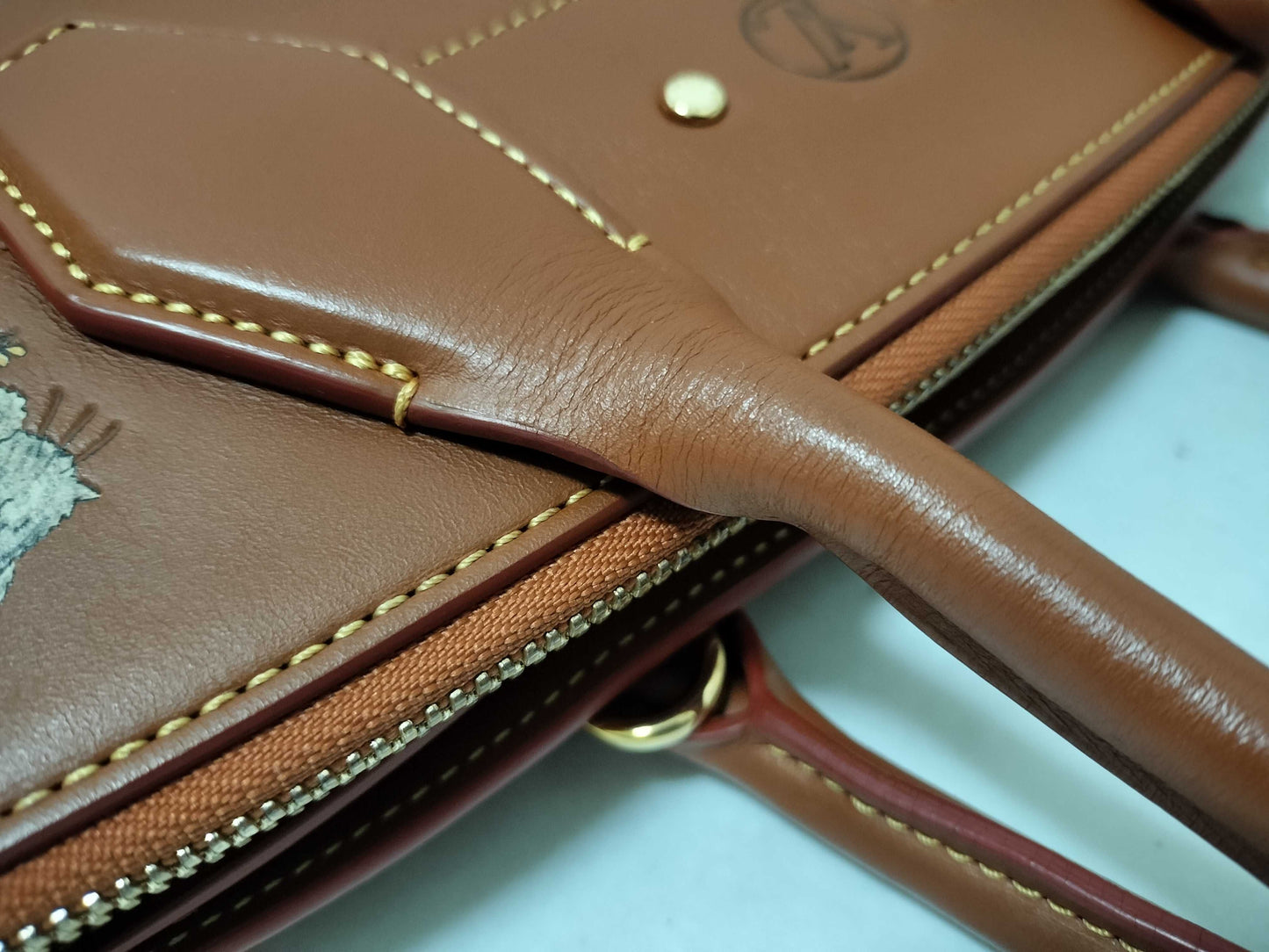 LOUIS VUITTON Vuitton M52969 Catgram City Steamer MM FO4188 Handbag