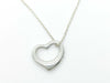 Tiffany&Co. Open Heart Open Heart Necklace 925 2.7g Necklace