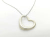 Tiffany & Co. Open Heart Necklace, 925, 4.5mm