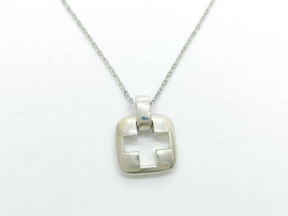 Tiffany & Co. Open Cross Necklace 925 3.9g Necklace