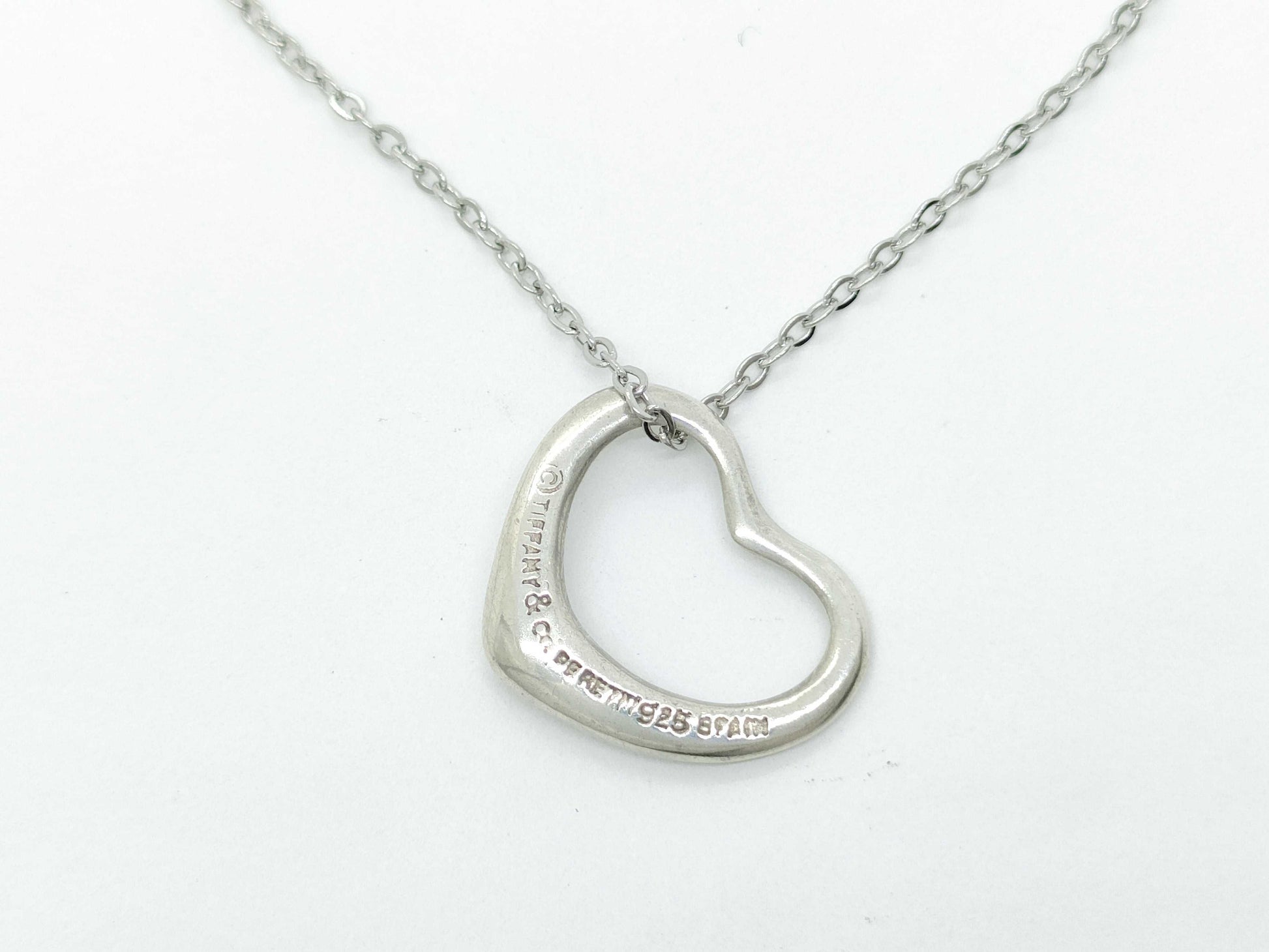 Tiffany & Co. Open Heart Necklace, 9252.1g