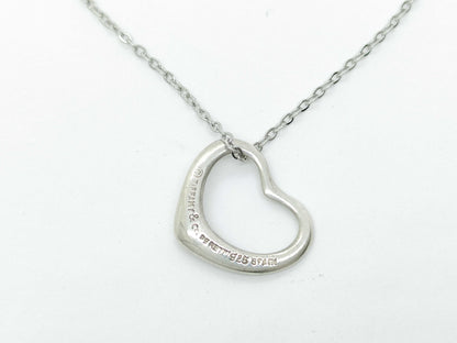 Tiffany & Co. Open Heart Necklace, 9252.1g