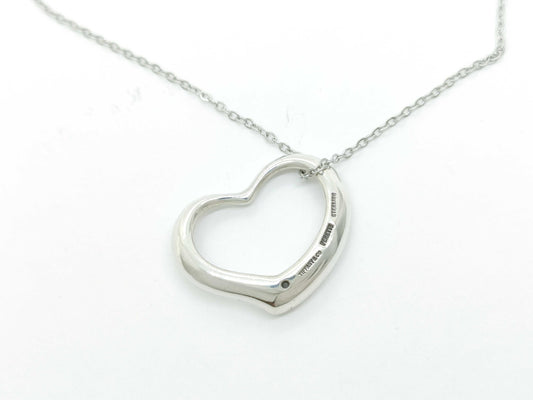 Tiffany & Co. Open Heart Necklace, 4.4g
