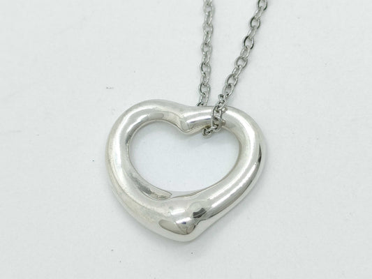 Tiffany & Co. Open Heart Necklace, 3.2g