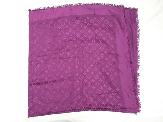 LOUIS VUITTON Purple Shawl Other Apparel