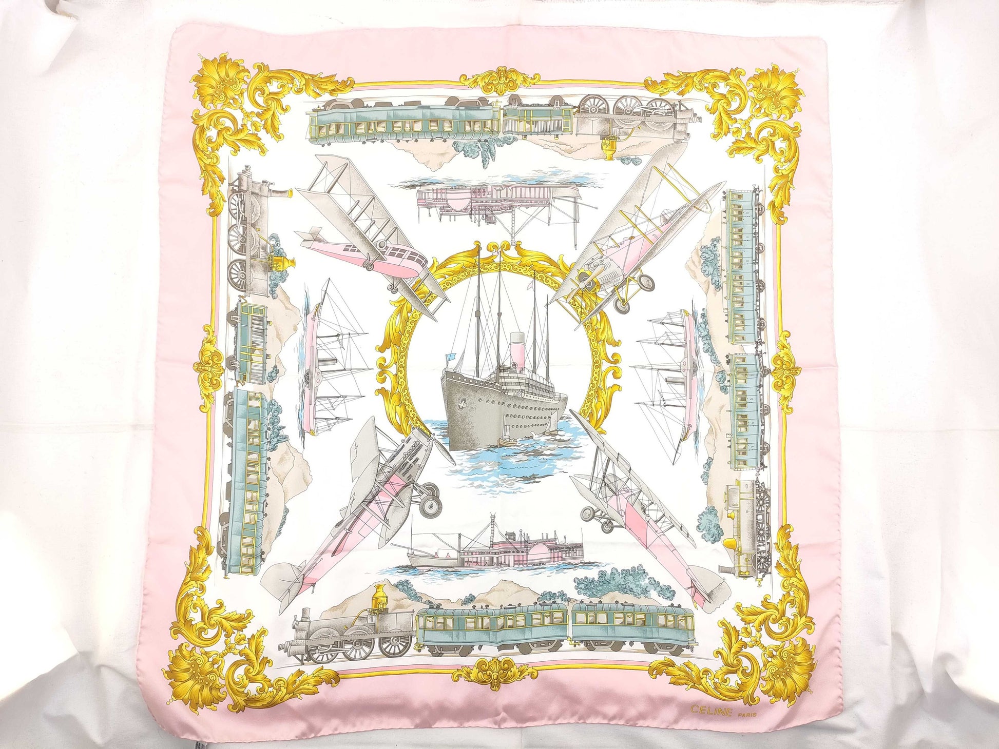 CELINE Celine Scarf Pink Other Accessories