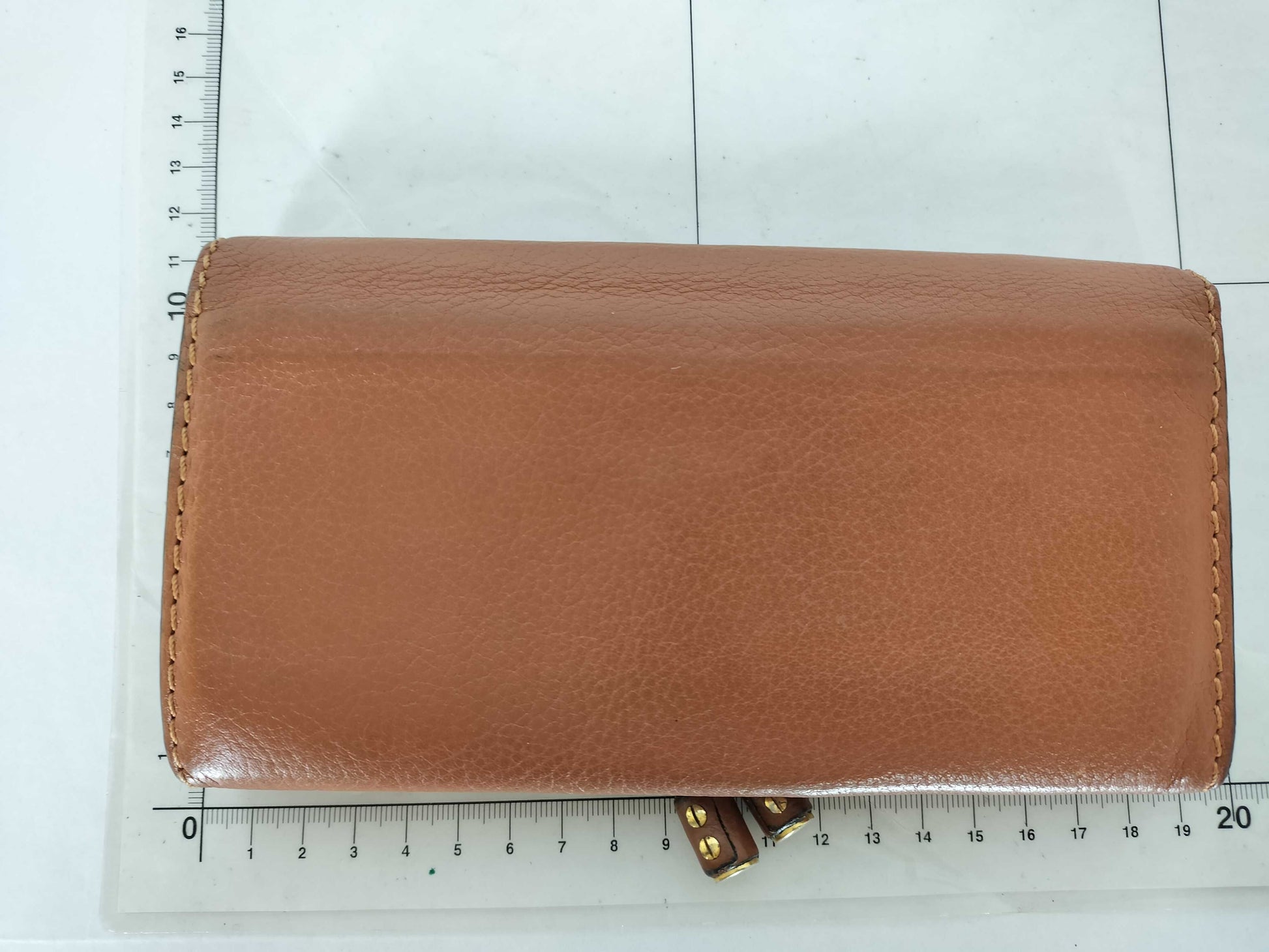 chloe Chloe Long Purse Brown Purse