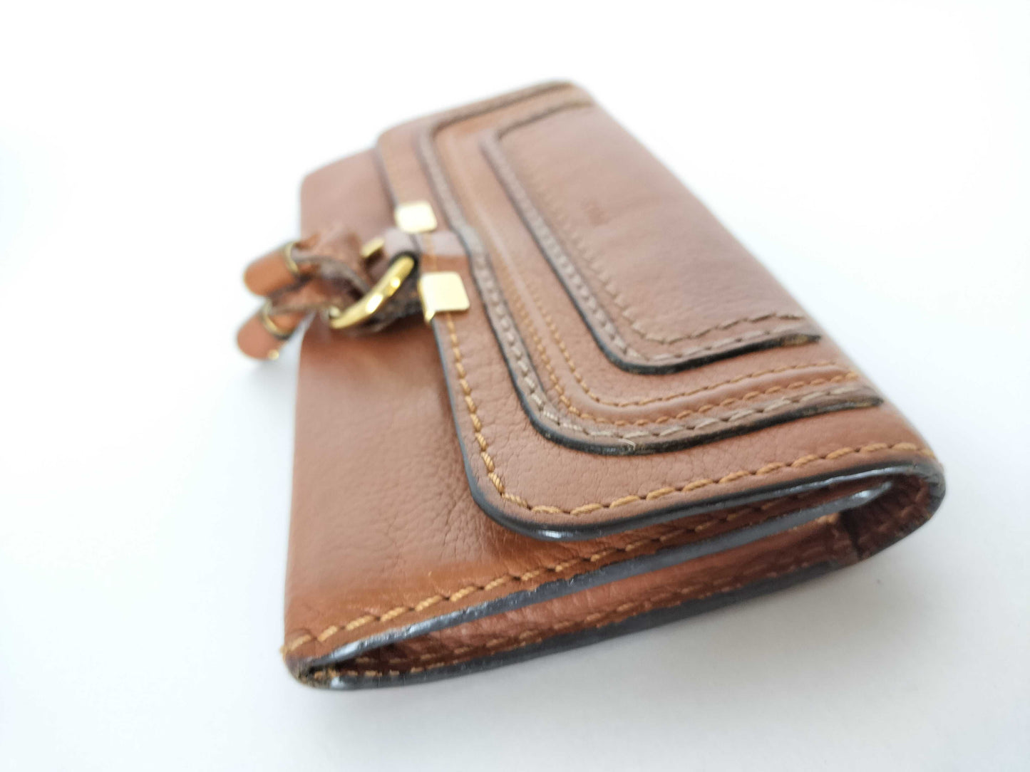 chloe Chloe Long Purse Brown Purse