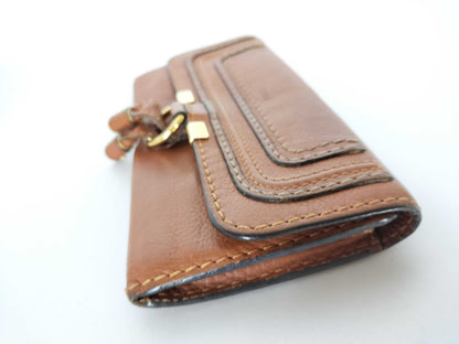 chloe Chloe Long Purse Brown Purse