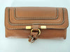 chloe Chloe Long Purse Brown Purse