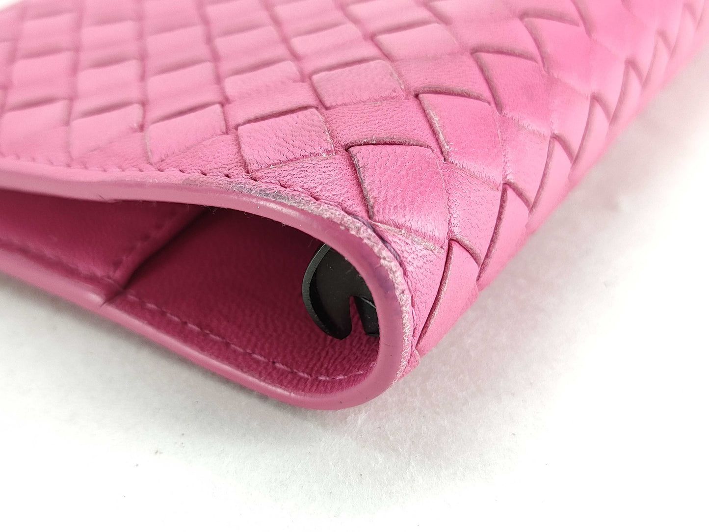BOTTEGA VENETA Intrecciato Bottega Veneta Notebook Cover Pink Notebook Cover