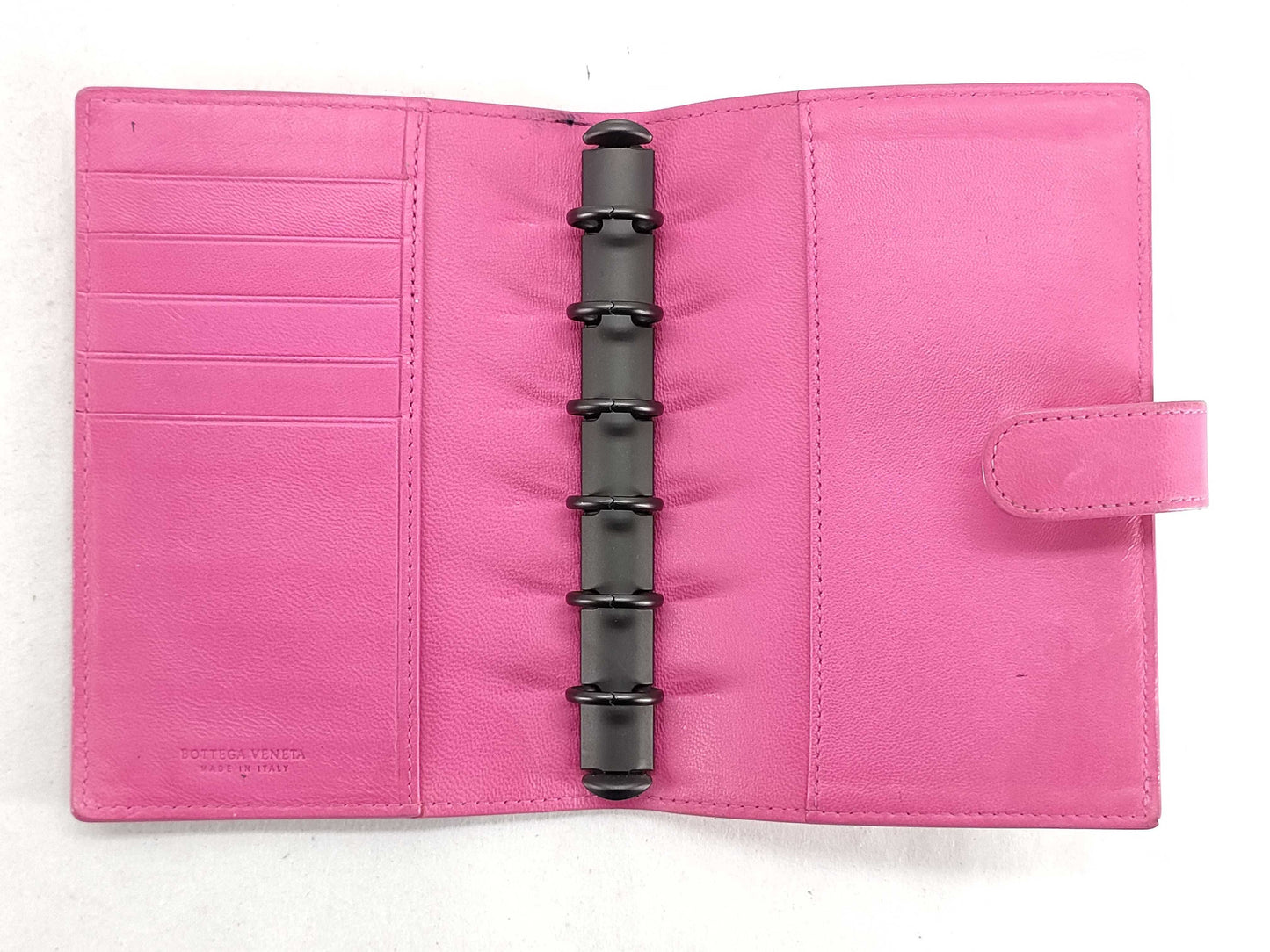 BOTTEGA VENETA Intrecciato Bottega Veneta Notebook Cover Pink Notebook Cover