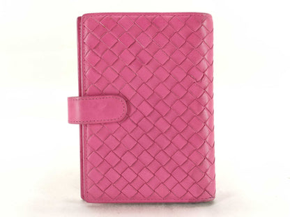 BOTTEGA VENETA Intrecciato Bottega Veneta Notebook Cover Pink Notebook Cover