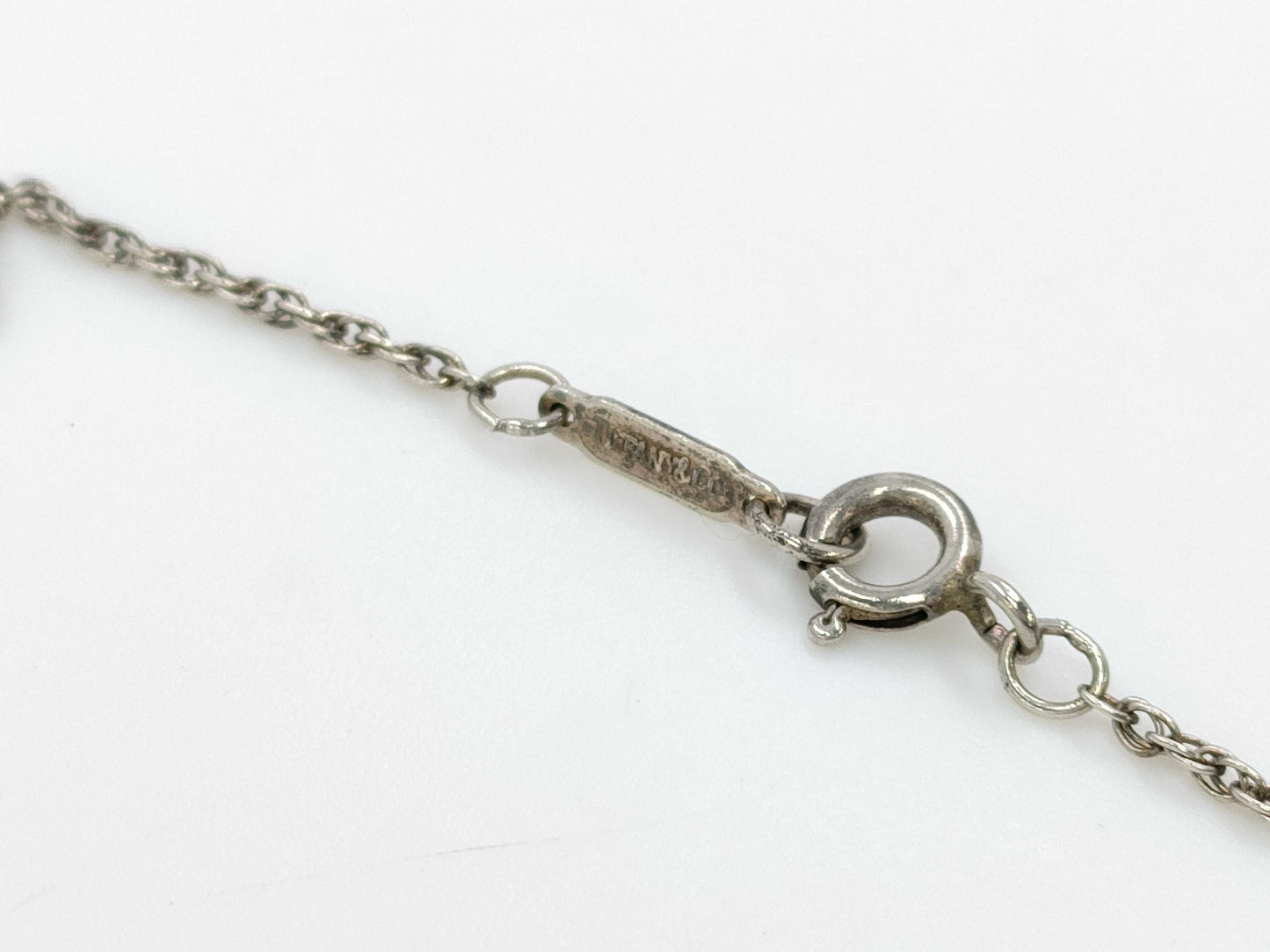 Tiffany&Co. Silver & Gold Combi 925/750 Necklace