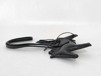 HERMES Hermes U Engraved Rodeo Charm PM Black Other Accessories Other Accessories