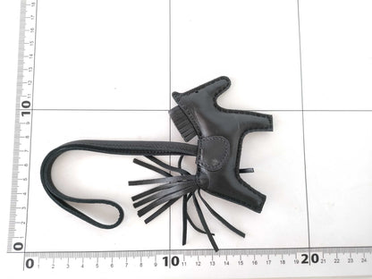 HERMES Hermes U Engraved Rodeo Charm PM Black Other Accessories Other Accessories