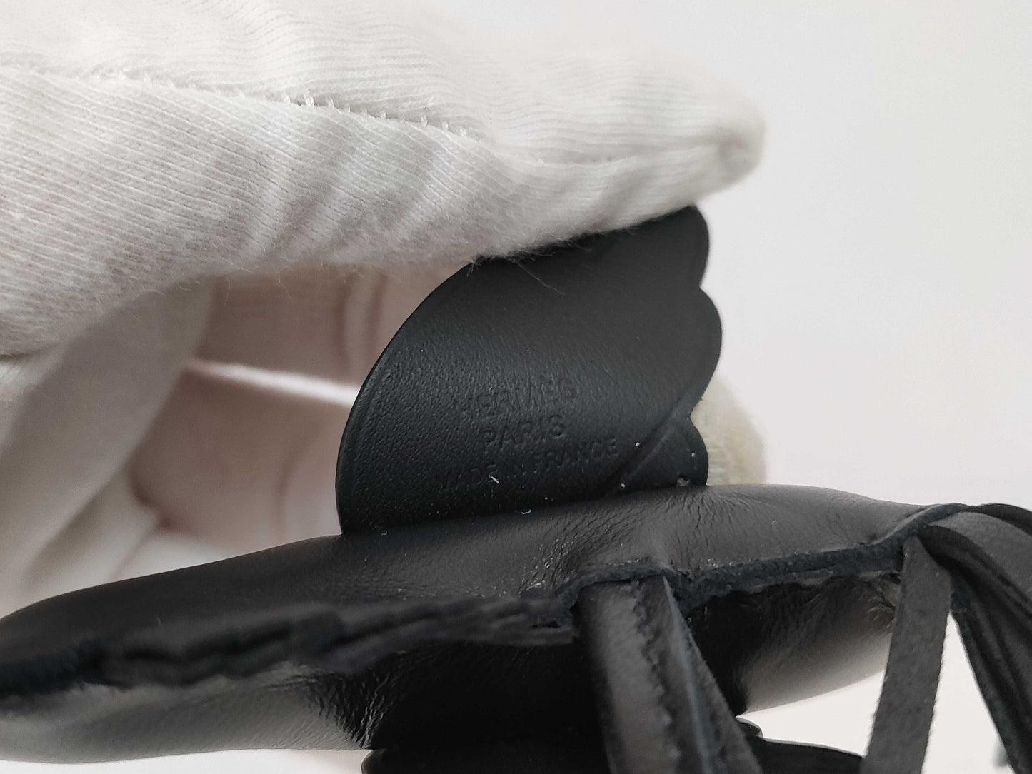 HERMES Hermes Charm Rodeo Pegasus PM Black x Agnomero/Swift K Engraved Other Accessories Other Accessories