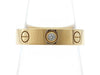 Cartier Mini Love #48 1PD YG 750 4.3g Ring 