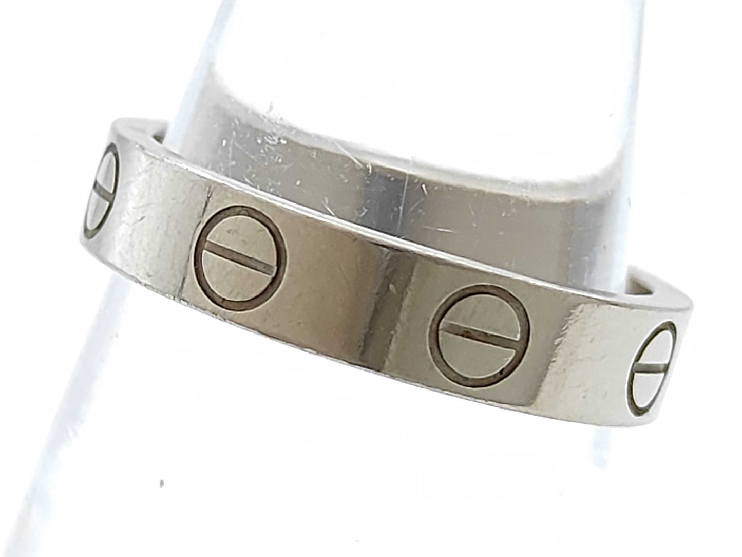 Cartier Mini Love #48 WG 750 3.8g Ring 