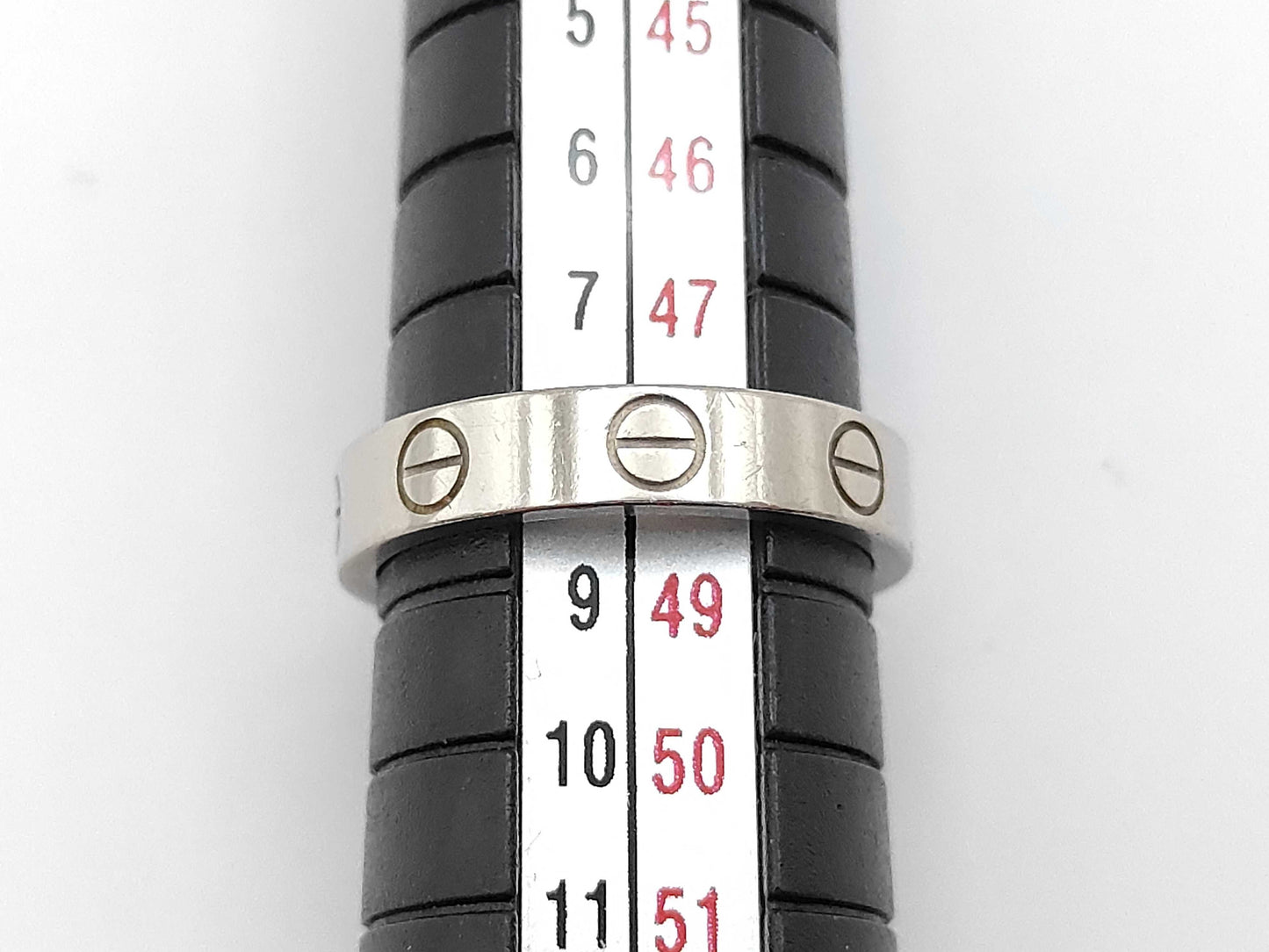 Cartier Mini Love #48 WG 750 3.8g Ring 