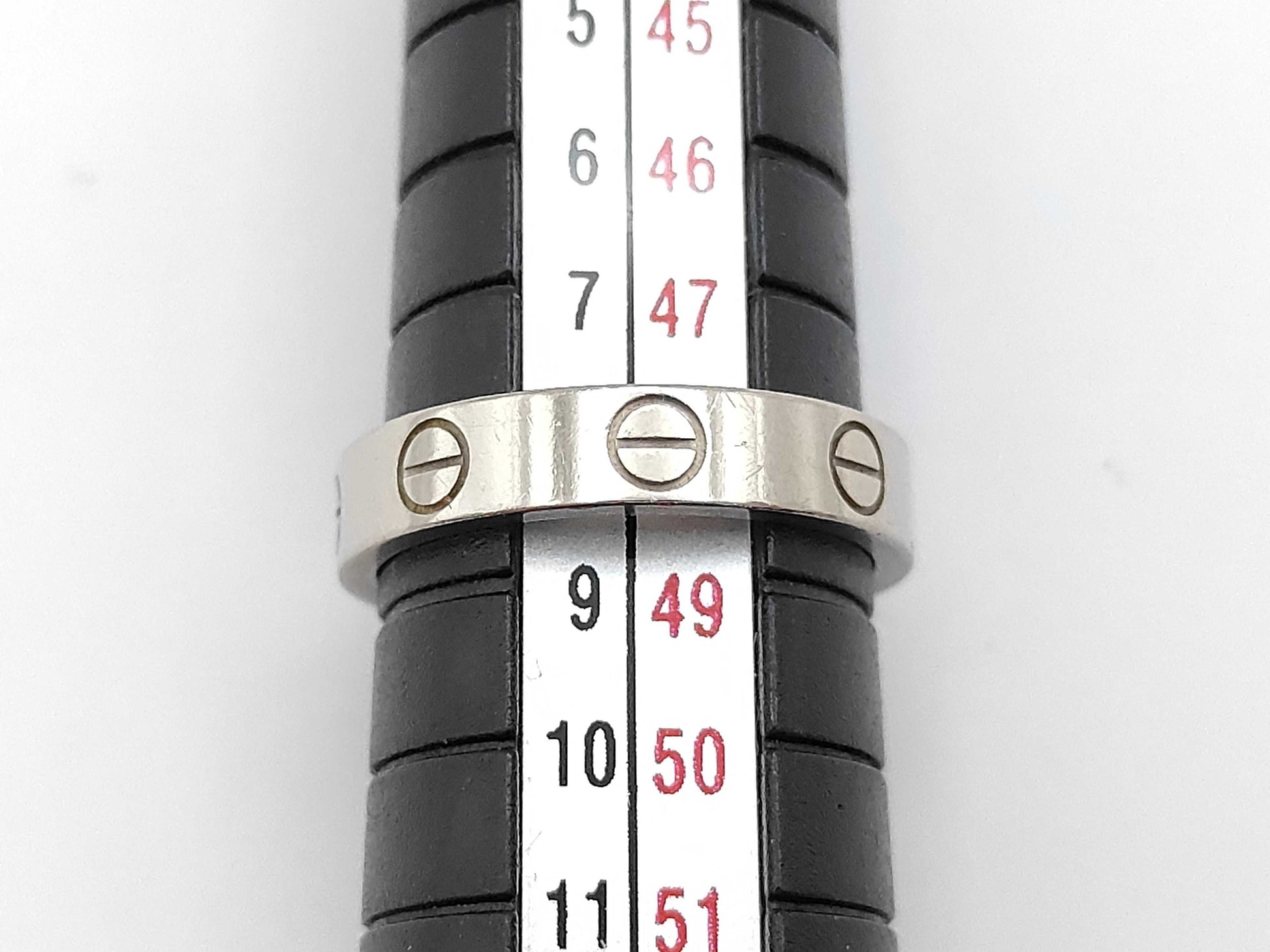 Cartier Mini Love #48 WG 750 3.8g Ring 