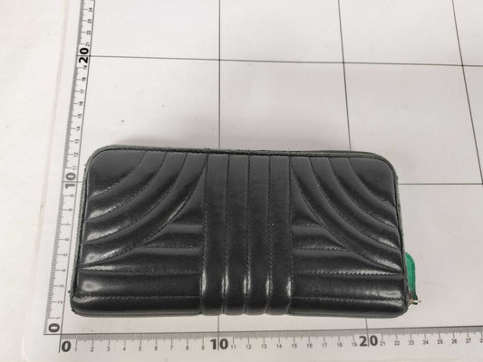 PRADA Long Wallet Wallet with Corner Threads Wallet