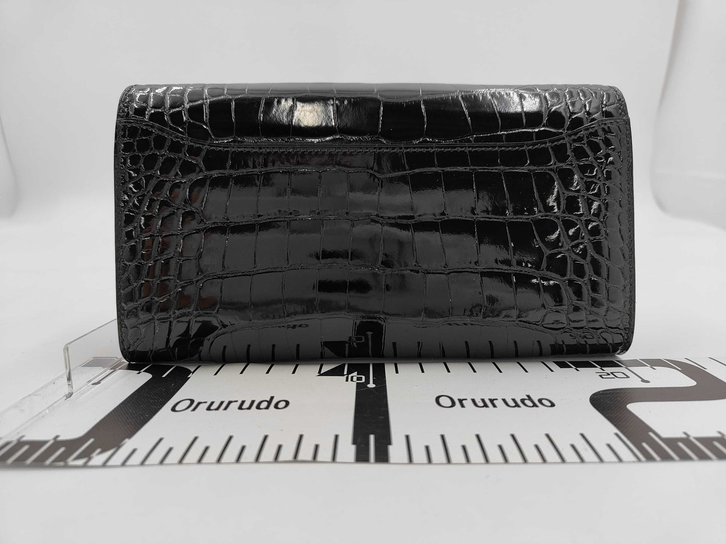 HERMES Constance Togo Alligator Black Gold Fittings with Protective Seal K Engraved Shoulder Bag